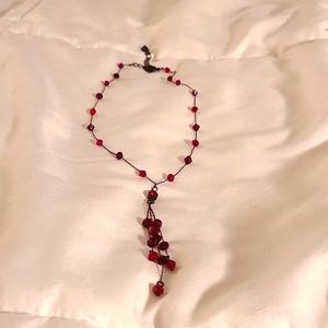 Guess Stranded Beaded Necklace